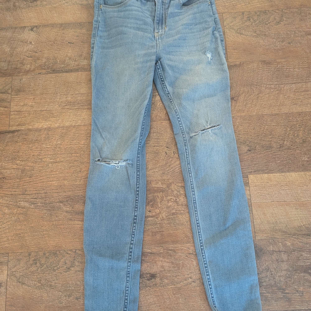 Hollister Women's Jeans Waist 26 Length 28 High Rise Super Skinny